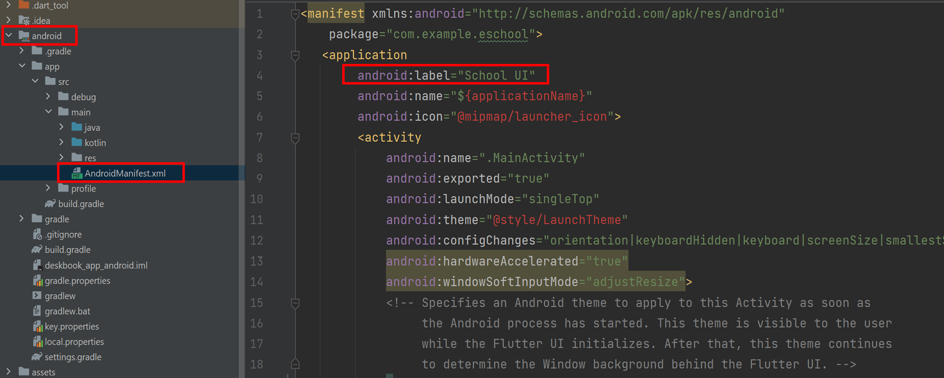 change app name